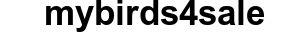 mybirds4sale